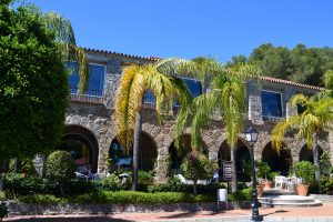 Aussenanlage des Parador Gibralfaro